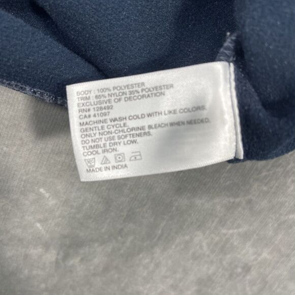 Greg Norman Mens Large Heather Blue Quarter 1/4 Snap Golf Pullover Sweater - Picture 6 of 7